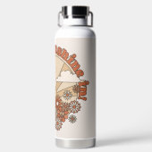 In den Blume Groovy Daisy Hippie den Sonnenschein  Trinkflasche (Rückseite)