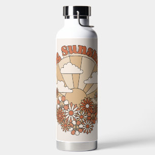 In den Blume Groovy Daisy Hippie den Sonnenschein  Trinkflasche