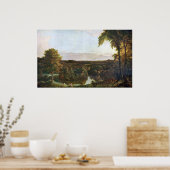 In den Catskills - Thomas Cole von der Frederick C Poster (Küche)