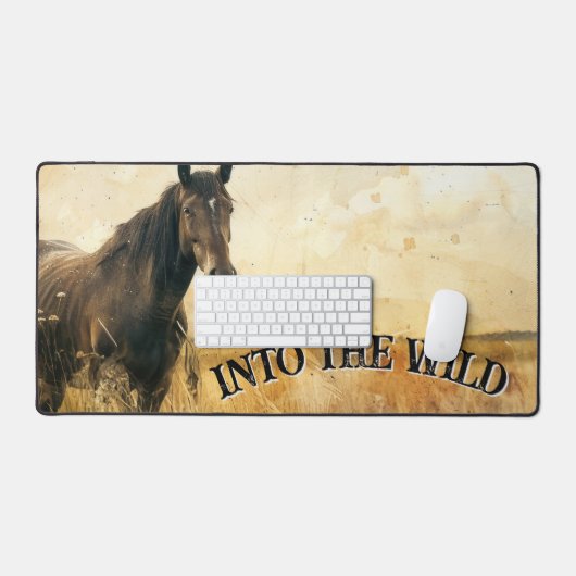 In den Desktop-PC für das Wilde Pferd Schreibtischunterlage (Tastatur & Maus)