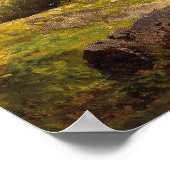 In den Dolomiten von Konrad Petrides Poster (Ecke)