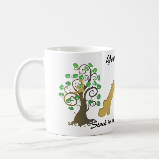 In den Familienbaum stecken Kaffeetasse (Links)