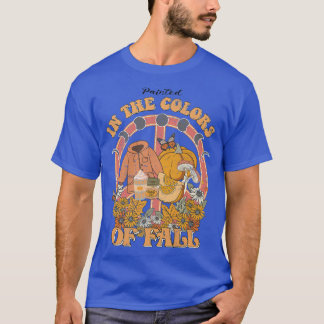 In den Farben des Herbstes gemalt, Lover Pumpkin T-Shirt