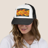 In den Flammen Truckerkappe (Beispiel)