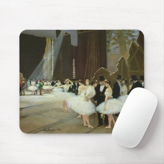 In den Flügeln am Opernhaus, 1889 Mousepad (Mit Mouse)
