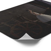 In den Flügeln gewartet Poster (Ecke)