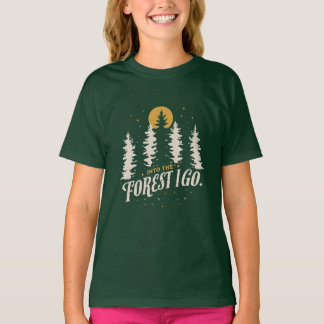 "In den Forest Outdoor Adventure T - Shirt" T-Shirt