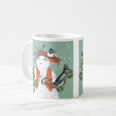 In den Garten Feiertagsbecher Kaffeetasse (Vorderseite Links)