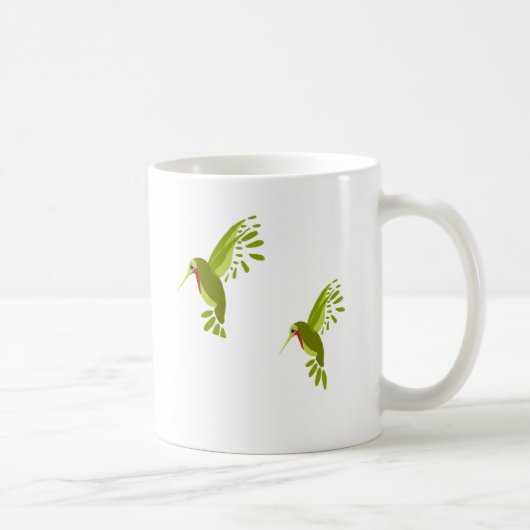 In den Garten mit den Kolibris Kaffeetasse (Rechts)