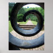 In den Garten Poster (Vorne)