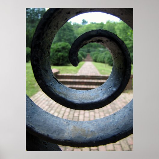 In den Garten Poster (Vorne)