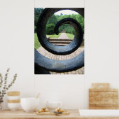 In den Garten Poster (Küche)