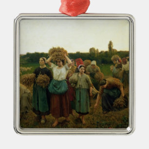 In den Gleaners nennen, 1859 Ornament Aus Metall