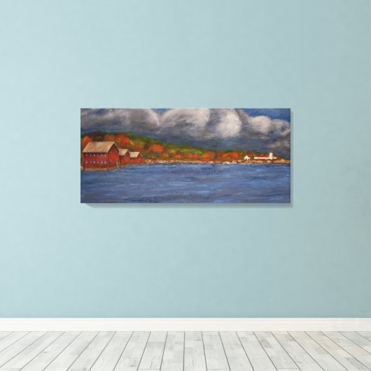 In den Hafen Leinwanddruck (Insitu (Holzboden))