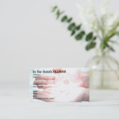 In den Händen von Christus Visitenkarte (Stehend Vorderseite)