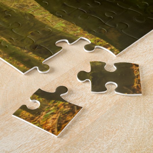 In den hellen Fallwald Puzzle (Seite)