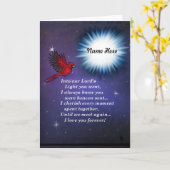 In den hellen Kardinal Karte (Gelbe Blume)