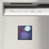 In den hellen Kardinal Magnet (In Situ (Geschirrspüler))