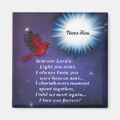 In den hellen Kardinal Magnet (Vorne)