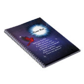 In den hellen Kardinal Notizblock (Rechte Seite)