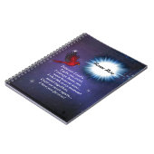 In den hellen Kardinal Notizblock (Linke Seite)