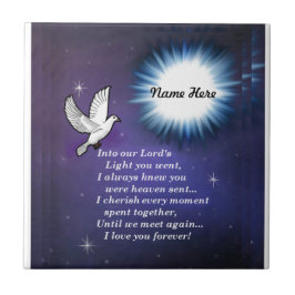 In den hellen Vogel Fliese