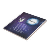 In den hellen Vogel Fliese (Seite)