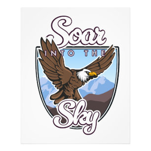 In den Himmel aufsteigen Logo Fotodruck
