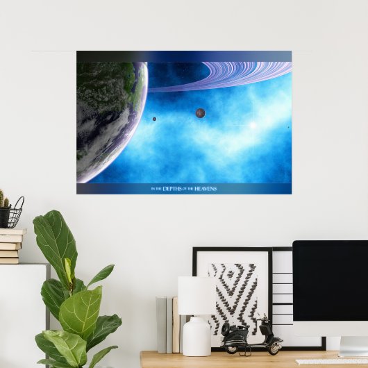 in den Himmelsgraden Poster (Heimbüro)