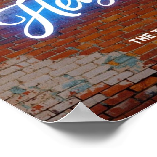 In den Höhen Poster (Ecke)