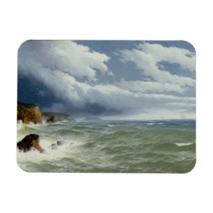 In den hohen Seen versenden, 1882 (Öl auf Magnet