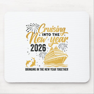In den Jahreswechsel 2026 cruisen - Passende Famil Mousepad