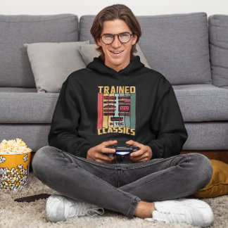 In den Klassikern ausgebildet - Retro Gamer Hoodie