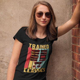 In den Klassikern ausgebildet - Retro Gamer T-Shirt