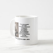 In den Krieg stürzen wird mit Sicherheit scheitern Kaffeetasse (Vorderseite Links)