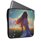 In den Kristallfeldern unter dem Sternenhimmel Laptopschutzhülle (Vorne Rechts)