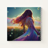 In den Kristallfeldern unter dem Sternenhimmel Notizblock (Rückseite)