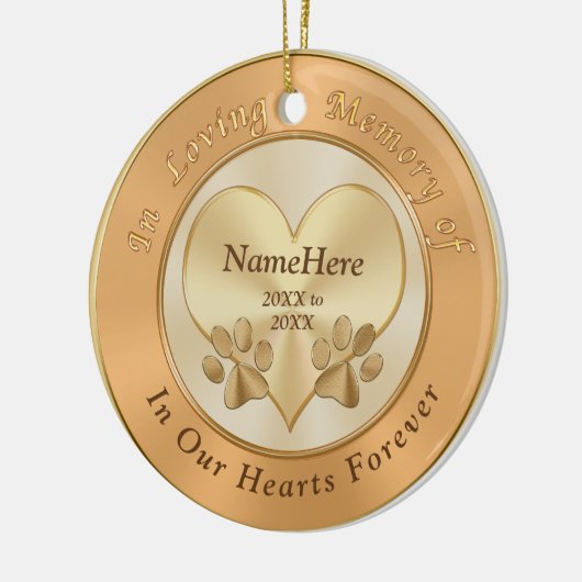 In den liebevollen keramikornament (Links)