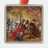 In den Luxemburg-Gärten Silbernes Ornament (Vorne)