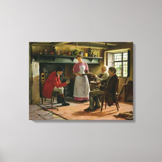 In den Lygon Arms, Broadway, 1896 Leinwanddruck (Vorderseite)