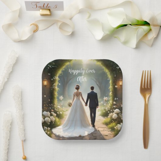 In den Mystiker: Neugeborene Pappteller (Hochzeit)