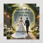 In den Mystiker: Neugeborene Save The Date (Vorne/Hinten)