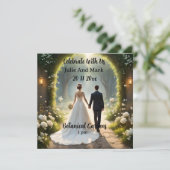 In den Mystiker: Neugeborene Save The Date (Stehend Vorderseite)