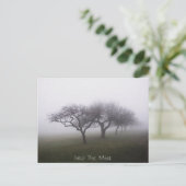In den Nebel Postkarte (Stehend Vorderseite)