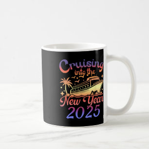 In den neuen Jahr 2025 mit der Familie in den Urla Kaffeetasse