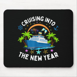 In den neuen Jahr 2026 cruisen Familienurlaub pass Mousepad