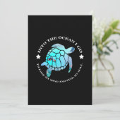 In den Ozean gehe ich, um meinen Geist zu verliere (Stehend Vorderseite)