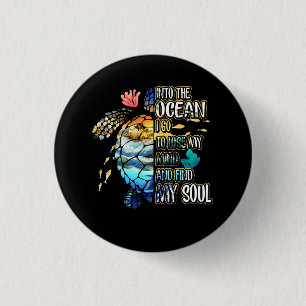 In den Ozean gehe ich, um meinen Geist zu verliere Button