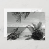 In den Ozean Postkarte (Vorne/Hinten)