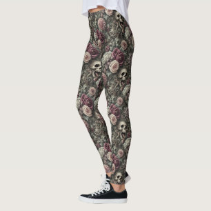 In den Rose hauen - Gotik Viktorianisch Leggings